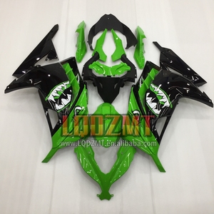 Inyección para <span class=keywords><strong>KAWASAKI</strong></span> <span class=keywords><strong>NINJA</strong></span> <span class=keywords><strong>300</strong></span> EX300 ZX 2013 ZX3R 13 14 <span class=keywords><strong>Azul</strong></span> negro 15 16 17 27LQ.153 ZX300R 2014 2015 2016 2017 Carenado - Product Image 5