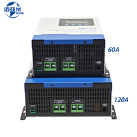 Contrôleur de charge solaire intelligent MYAMi 60 ampères MPPT 60A 12V-96V avec écran LCD et RS485, prend en charge l'entrée PV 230V, chargeur solaire