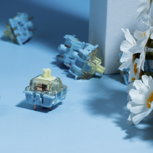 Gateron Lemon seabreeze chuyển tuyến tính pre-lubed 45gf 5-Pin SMD RGB chơi game DIY tùy chỉnh bàn phím cơ khí chuyển đổi - Product Image 4