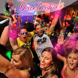 Pulsera LED con Control Remoto DMX, Luces RGB con Sonido Intermitente Brillante para Fiestas de Boda en la Oscuridad - Product Image 4