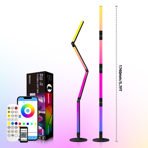 <span class=keywords><strong>Lampadaire</strong></span> pliant DIY RGB + CW Plusieurs modes d'éclairage Connectez l'application intelligente pour contrôler le <span class=keywords><strong>lampadaire</strong></span> - Product Image 2