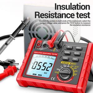 Mh15 Digitale Multifunctionele Meter Automatische Ontlading Isolatie Weerstand <span class=keywords><strong>Tester</strong></span> Voor Ac/Dc <span class=keywords><strong>Voltage</strong></span> <span class=keywords><strong>Abs</strong></span> Lcd Megohmmeter Tools - Product Image 3