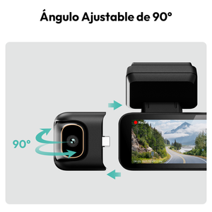 กล้องติดรถยนต์ 360 Botslab พร้อมจอสัมผัสปรับมุมได้ 90 องศา เลนส์เดี่ยว บันทึกแบบวนซ้ำ - Product Image 1