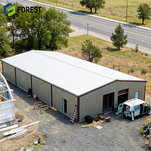 Edificio Industrial Prefabricado, Ecológico, Eficiente Energéticamente, de Calidad Superior, Hangar para Aviones con Soporte de Rieles para Grúas - Product Image 1