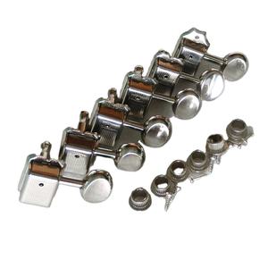 1set <span class=keywords><strong>Kluson</strong></span> Style <span class=keywords><strong>Vintage</strong></span> Guitar Tuner With 8mm Metal Bushing 6 in Line for ST TL Guitars - Product Image 4