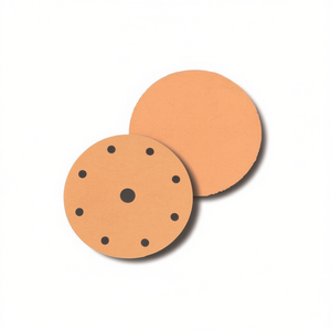 Disco de Lijado con Velcro Ttake, Grano 120, 6+1 Agujeros, Abrasivo de Corindón para Pulir Madera y Metal - Product Image 2
