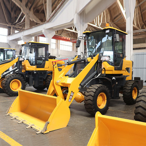 Chargeuse compacte sur pneus pour travaux agricoles, construction, entrepôt, déneigement, 4x4, diesel, mini-tracteur, chargeuse, godet, fourche à palettes - Product Image 2