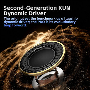 Auriculares Intrauditivos GK KUNTEN PRO HiFi <span class=keywords><strong>de</strong></span> Segunda Generación con Controlador Dinámico <span class=keywords><strong>de</strong></span> Largo Alcance, Auriculares con Cable para Música <span class=keywords><strong>de</strong></span> Alta Fidelidad - Product Image 2