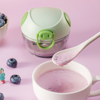 2025 nouveau Design cochon maison manuel ail purée Machine main tirer Mini gingembre poivre ail mélangeur broyeur râpe