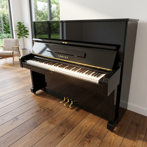 Piano Acústico U1E Clásico Usado, Producción con Componentes Totalmente Originales, Tono Brillante y Transparente - Product Image 1