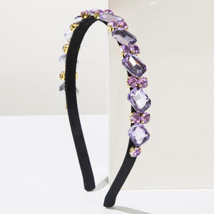 Diadema de Cristal y Diamantes Vintage para Mujer, Elegante Accesorio para Novia Estilo Coreano, Diadema Elegante Coreana - Product Image 3