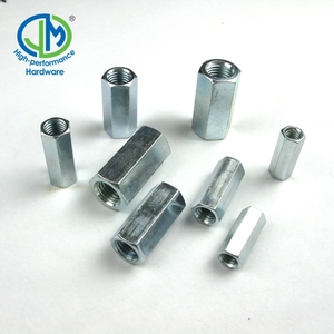 JM Brand Custom Din 6334 Carbon Steel M3 M10 Stainless Steel Sleeve <strong>Barrel</strong> <strong>Nut</strong> M12 Long Hex Coupling <strong>Nut</strong> - Product Image 4