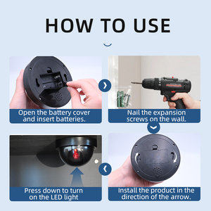 Best Seller Mini <strong>Fake</strong> <strong>Camera</strong> Dome Wireless Indoor Home <strong>Security</strong> <strong>Camera</strong> Cheapest Dummy <strong>Camera</strong> - Product Image 4