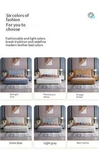 Cama Infantil Combinada, Sofá Cama y Cama Estándar, Cama Gótica, Estructura de Cama de Madera para Dos Niños, Cubierta de Cama Impermeable - Product Image 3