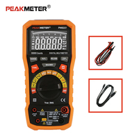 Peakmètre de haute précision avec affichage à 30000 points PM8237, multimètre numérique pour la mesure de la tension et du courant AC et DC avec Interface USB