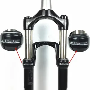 Pièces de vélo de randonnée de haute qualité, fourche avant à suspension pneumatique - Product Image 4