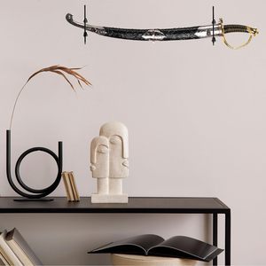 Uxcell 1 Juego de Soportes Modernos y Ecológicos para <span class=keywords><strong>Espadas</strong></span>, de Acrílico, para Montar en la Pared, Exhibición Transparente, 2 Estantes, Superficie Pulida - Product Image 5