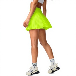Custom Women's Athletic Yoga Running Golf Workout Sports Active Quick Dry High <b>Waist</b> Tennis <b>Skirts</b> for Women <b>With</b> Pockets Shorts - Product Image 5