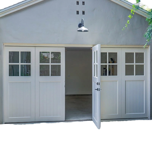 Portes <span class=keywords><strong>de</strong></span> <span class=keywords><strong>garage</strong></span> pliantes <span class=keywords><strong>en</strong></span> accordéon <span class=keywords><strong>en</strong></span> alliage d'aluminium et verre, avec surface finie et garantie <span class=keywords><strong>de</strong></span> 5 ans - Product Image 1