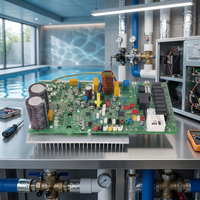 Carte de circuit imprimé (PCB) de contrôleur de pompe à fréquence variable OEM, conception PCBA