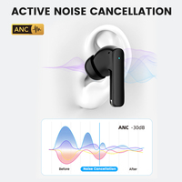 Audífonos Inalámbricos con Cancelación Activa de Ruido, Chipset JL G6 V6.0, Personalizados Profesionalmente, LED, Resistentes al Agua IPX4, Superficie Perlada