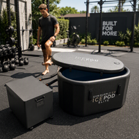 Machine de refroidissement portable 1 CV pour bains de glace et récupération sportive, avec Wi-Fi, pour baignoires et trempes froides