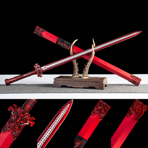 LRT008-Colección de espadas samurái, espada portátil de alta dureza para defensa personal, adorno, herramienta para acampar y remover obstáculos. - Product Image 1