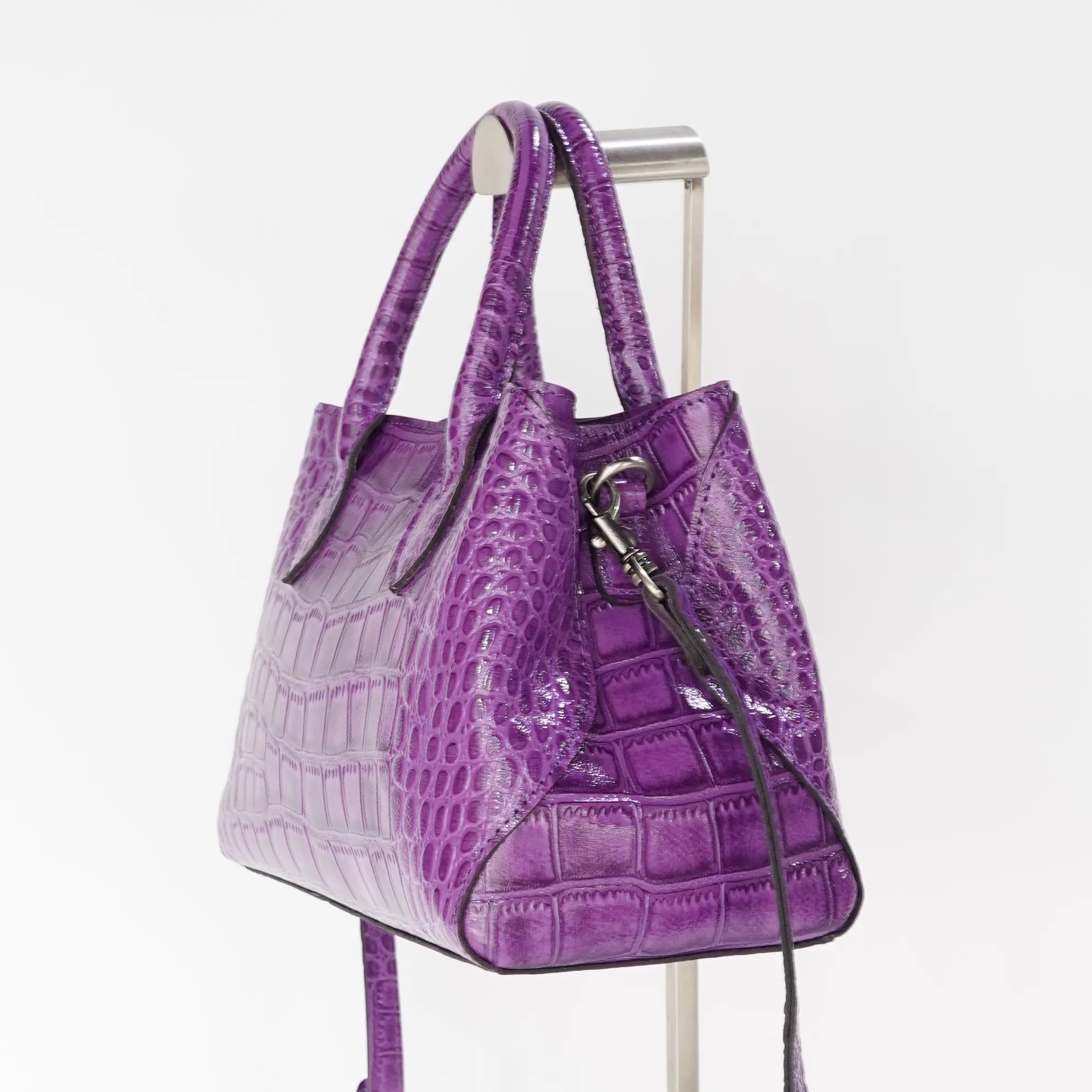 Fashion High Quality Girl Adjustable Bag Leather Red yellow purple Shoulder Handbag