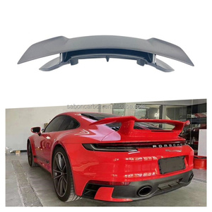 Pour 2020 Porsche Carrera <span class=keywords><strong>S</strong></span> 992 911SD style aile arrière en Fiber de carbone aileron arrière aile voiture ailerons - Product Image 1