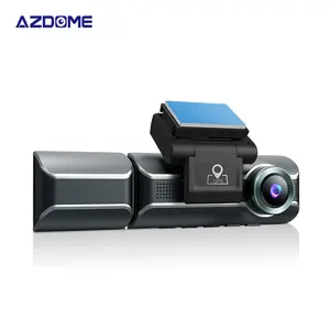 AZDOME M550 4K + 1080P 대시 캠 자동차 DVR 카메라 와이파이 GPS 듀얼 렌즈 대시 캠 백미러 자동차 비디오 레코더
