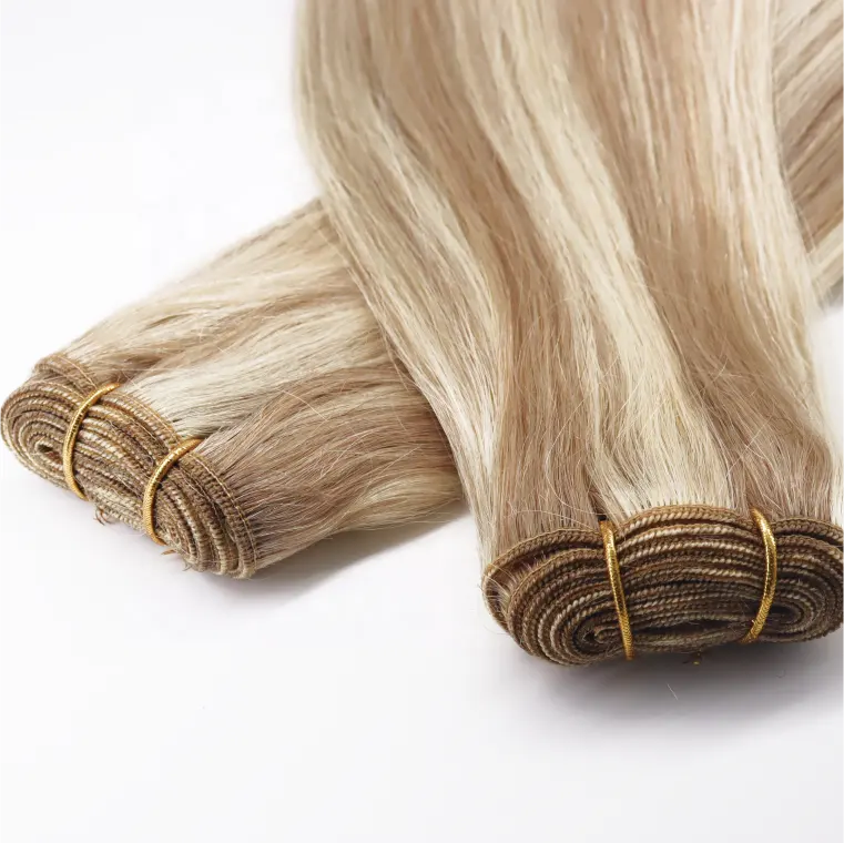 human hair extensions weft