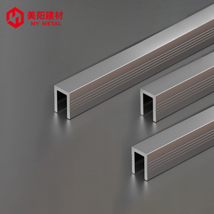 Hiện đại nhôm U hình dạng hồ sơ nhôm cắt tỉa chia bìa dải chuyển tiếp gạch kim loại <span class=keywords><strong>TRIM</strong></span> - Product Image 3