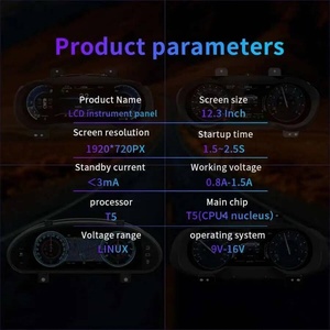 Panel de Instrumentos LCD Inteligente Navirider con Sistema Linux para Maserati Ghibli 2014-2018, Velocímetro de Alta Resolución, Pantalla de Navegación MAP, 1 Año de Garantía - Product Image 6