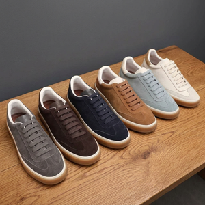 Zapatos de Cuero Genuino de Alta Calidad, Estilo Casual, Tenis de Moda para Hombre - Product Image 3