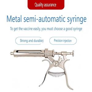 Seringue d'injection semi-automatique vétérinaire à injection continue de type revolver pour poulet, canard, porc, mouton, chèvre - Équipement d'exportation - Product Image 5