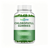 Gummies de chlorophylle à marque privée OEM – Complément alimentaire naturel à base de plantes pour l'éclat de la peau des adultes, bienfaits antioxydants quotidiens
