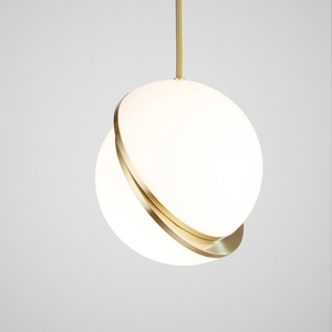 Lampe suspendue ronde moderne, lampe suspendue noire, Euro E27, lampe suspendue pour salon et salle à manger - Product Image 3