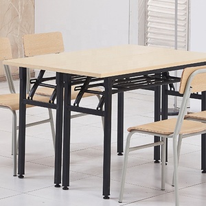 Work Station Desk Office <strong>Furniture</strong> Conference Table Foldable Training Table - Product Image 4