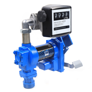 مضخة نقل وقود مضادة للانفجار تعمل بجهد 12 فولت للديزل والبنزين مع عداد رقمي للرشاش - Product Image 2