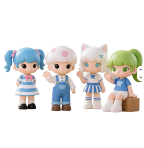 Giocattoli Personalizzati OEM ODM in Stile Anime, Blind Box con Personaggi Cartoon in PVC Morbido a Testa Grande, Serie Creativa da Collezione - Product Image 4