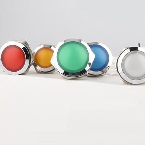 M22ไฟนำร่องติดแผงไฟแสดงสถานะ PBM-22L กั้นนำสายไฟ22มม. ไฟแสดงสถานะแบบติดตั้งได้โดยนักบิน - Product Image 6