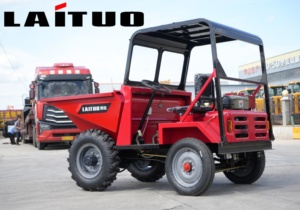 Мини-самосвал LaiTuo китайского производства, дизельный двигатель, колесная формула 4x4, объем ковша 0,622 м³, гарантия 6 месяцев - самосвал - Product Image 3