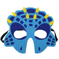 Cosplay Skeleton One-Eye Patch Halloween Pirate Masque Feutre Animal Motif Drôle Fête D'anniversaire Décorations Enfants Adultes