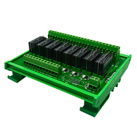 Fujitsu-módulo de relé electromagnético intermedio de 8 canales, placa amplificadora PLC, FICA005V, 12vdc, 24v, dos abiertos, dos cerrados, 5A