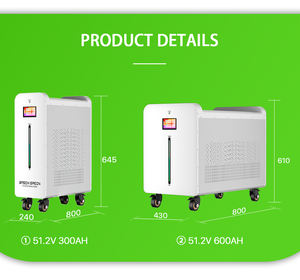 Oem lifepo4 סוללה 15kw 30kw 48v 300ah 600ah 600ah lifepo4 מערכת סולארית ביתית - Product Image 3