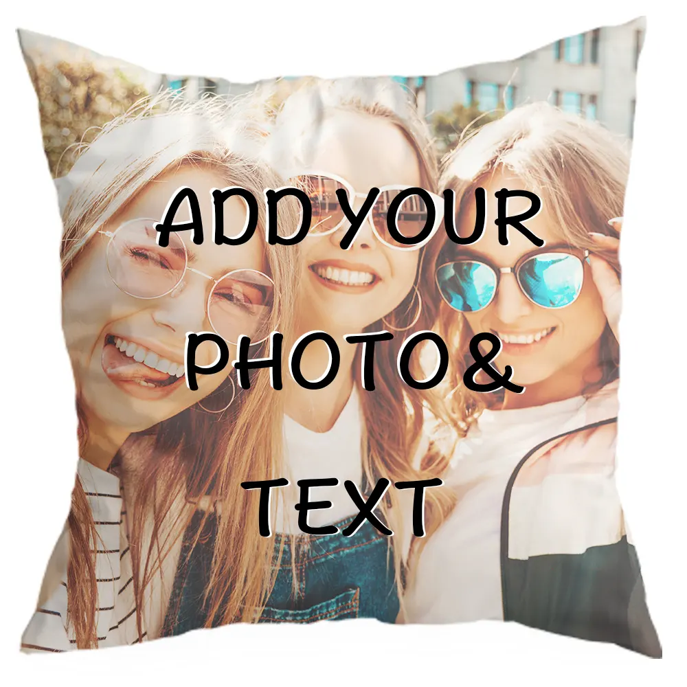 Custom Linen Polyester Pillowcase Pillow Throw Covers Pillow Case Cushion Cover Wholesale Drop shipping