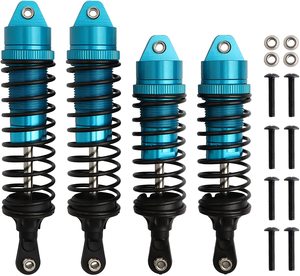 Nhà Máy Tùy Chỉnh CNC Kim Loại Nhôm Phía Trước Phía Sau RC Sốc Hấp Thụ Cho Traxxas Slash 2WD Rustler VXL Stampede RC Xe Ô Tô - Product Image 5