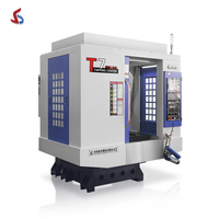 Centre d'usinage vertical CNC T7 automatique, broche BT30, 3 axes, commande GSK, machine de perçage et de taraudage de haute précision pour métaux