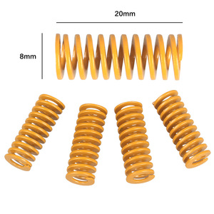 Resorte de compresión 3DSWAY de metal de 8x15 mm para kit de nivelación de cama caliente de impresora 3D - Product Image 2
