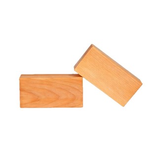 Bloques de Yoga de Madera Maciza de Haya, Profesionales, Ecológicos, de Uso Universal, Estilo Iyengar - Product Image 1